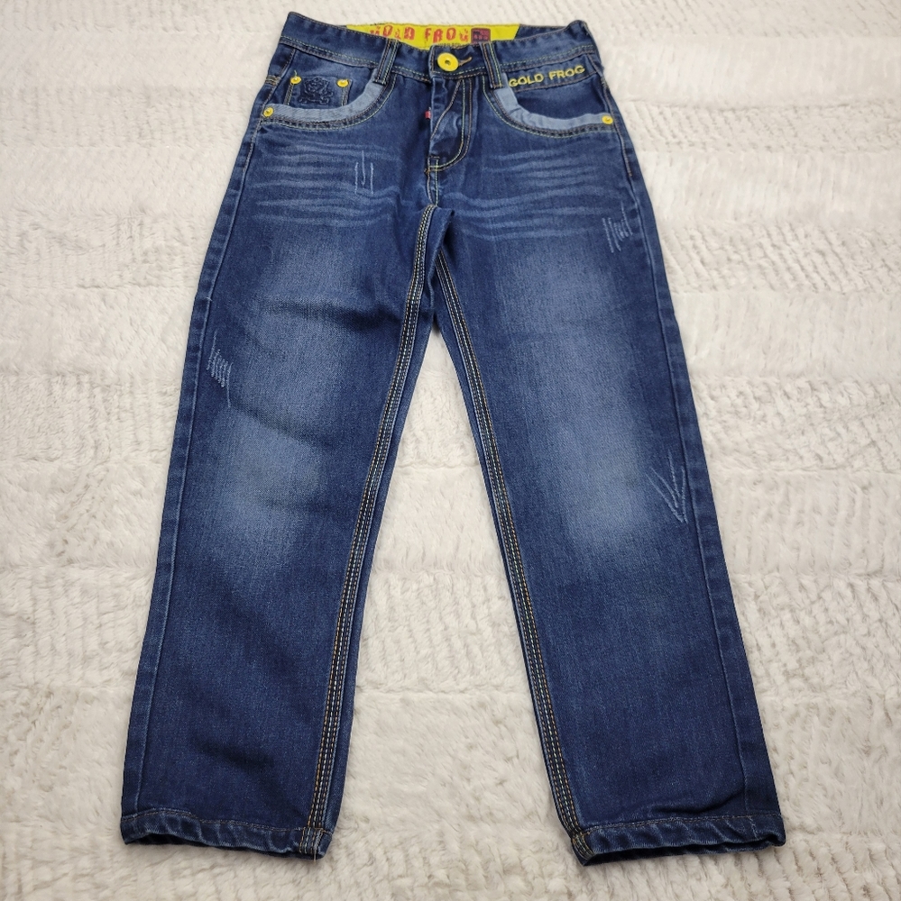 Gold Frog kids fashion Jean's
